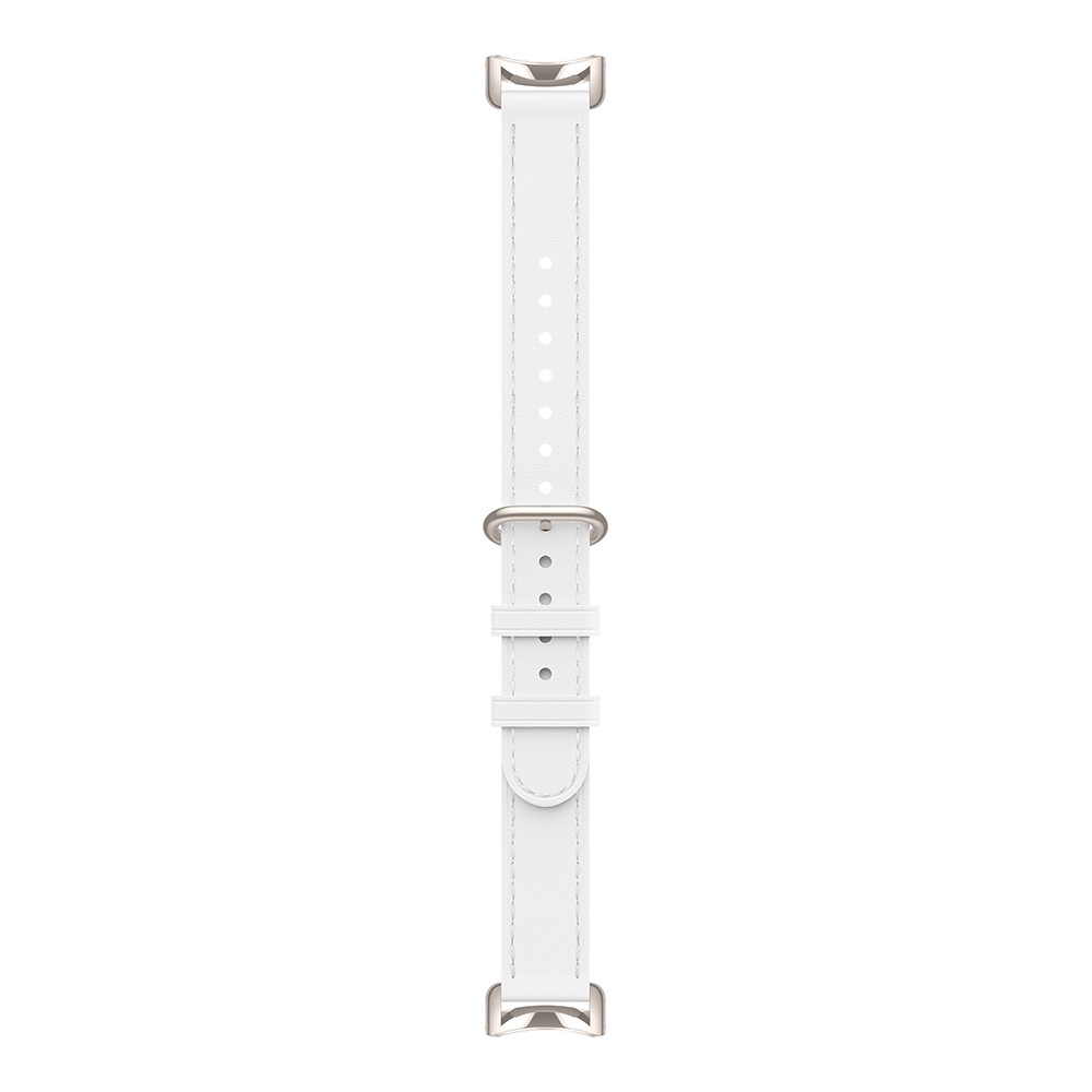 Lederarmband für Xiaomi Smart Band 9 | Ceramic Weiss